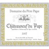 CHÂTEAUNEUF DU PAPE rouge 2007 Vignobles MAYARD Cuvée du Père PAPE 75cl