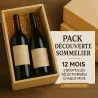 PACK DECOUVERTE SOMMELIER 12 MOIS