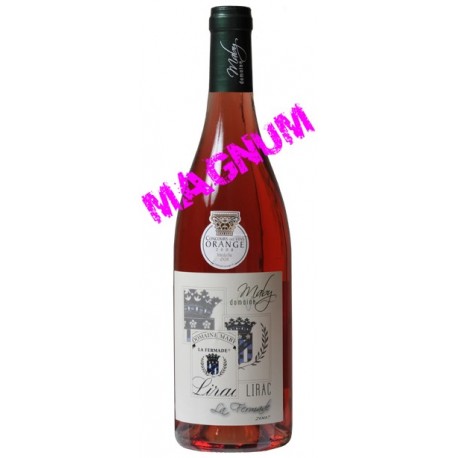 LIRAC rosé 2013 Domaine MABY La Fermade 150cl